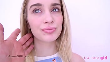 Adorable Stepsister Sent By Brother For A Surprise Interview