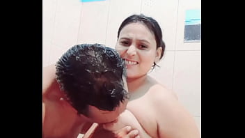 Passionate Lovemaking In A Traditional Indian Bathroom