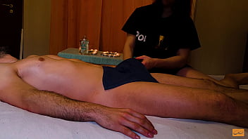 Her Hands Tease Me During The Massage—pleasure Builds Until I Lose Control.