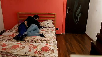 Young Lovers Exploring Passion In Intimate Moments