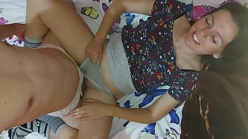 Stepsister Teases Stepbrother Until Passion Takes Over