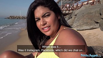 Blind Date With A Busty Latina Public Agent