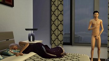 Step Siblings Share Intimate Moment After A Party