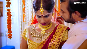 Indian Voluptuous Newlywed Secretly Meets Ex-lover While Husband Watches (hindi Audio)