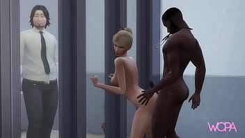 Wife Seduces Doctor While Cuckold Watches
