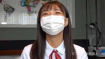 マスク姿の素人娘に中出し2連発！騙し討ち成功！！