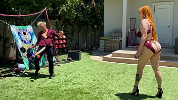 Mature Redhead Enjoys Intimate Game With Step Son’s Impressive Cock