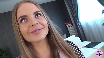 Russian Beauty Takes Rough Pounding And Ends With A Facial