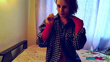 Naughty Russian Babe Teases Herself With A Toy In Steamy Solo Play