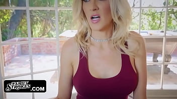 Blonde Milf Blake Morgan’s Steamy Encounter With Her Stepson
