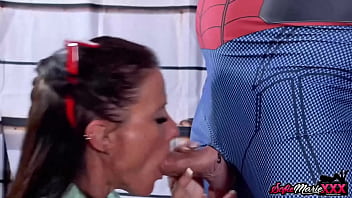 Sofie Marie Enjoys Spiderman’s Excitement
