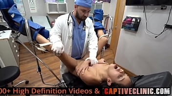 Doctor Tampa Claims Aria Nicole’s Innocence During Intense Lesbian Therapy With Nurses Channy Crossfire & Genesis! Watch Now At Bondagecliniccom!