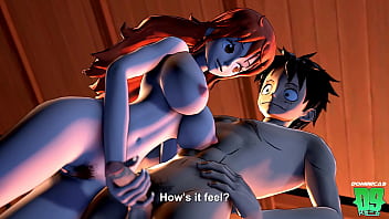 Nami Shows Luffy The Ropes [one Piece Adult Parody]