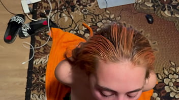 Intense Deep Throat Action With A Messy Finish