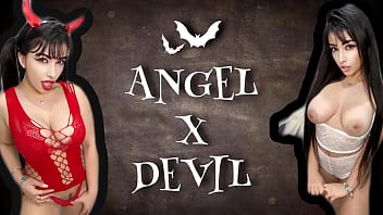 Torn Between A Heavenly Angel And A Sinful Devil—who Will Make You Explode First In This Sultry Joi Tease?