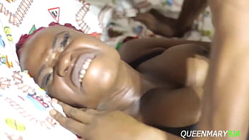 Ebony Goddess Cries Out In Ecstasy For A Massive Ebony Rod