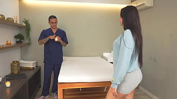 Naughty Masseur Pounds Karoll Daniels Deep, Making Her Moan As He Covers Her Tits In Hot Cum