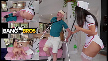 Johnny Love Takes Over His Gorgeous Busty Latina Nurse Violet Myers