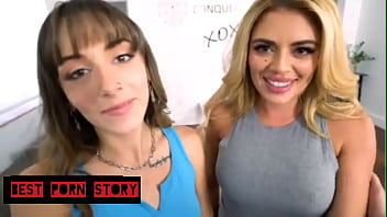 Stepmom And Stepdaughter Explore Forbidden Desires