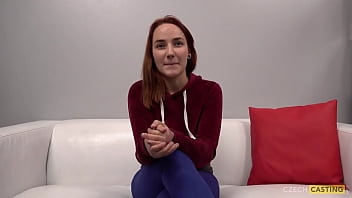 Czech Audition With Fiery Redhead Lili Sommer