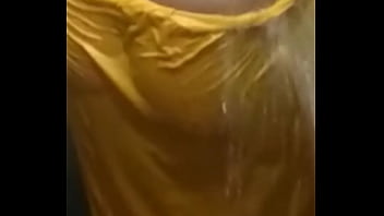 Hot Bhabhi Flaunts Her Curves In A Sexy Yellow Bikini