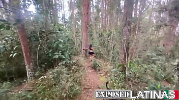 Naughty Latina Gets Wild With Her Hot Neighbor Milf In The Woods – Alexa Lewis