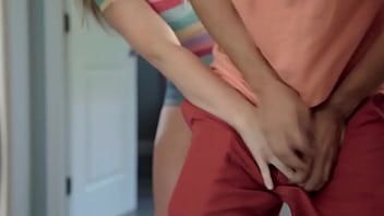 Stepmom And Stepdaughter Share A Steamy Threesome