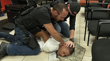 Cops On The Prowl – A Steamy Raid Turns Up The Heat In The Barbershop