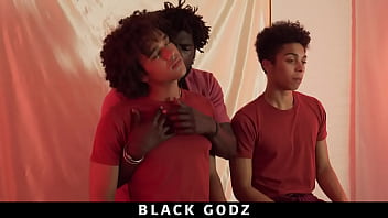 Massive Ebony Cocks And Horny Teens In A Wild Gay Threesome