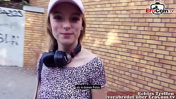 Curious Young Tourist Gets Steamy With A Stranger In Public