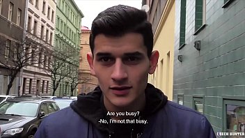 Amateur Guy Gets Paid To Unleash A Massive Load In Czech Hunter 525