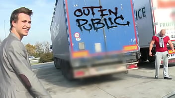 Czech Hunks Getting Hot And Heavy Right Out In The Open