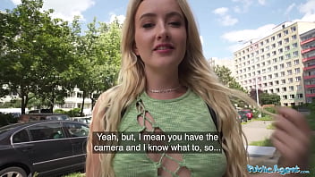 Naughty Young Blonde Seeks Well-hung Strangers To Film For Her Spicy Content