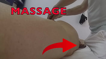 Secret Massage Room Camera Captures Curvy Wife’s Hands Wandering Where They Shouldn’t