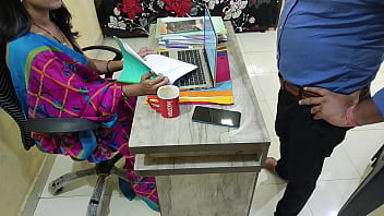 Sizzling Indian Boss Lady Gets Wild With Her Office Boy In Steamy Hindi Encounter