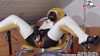 A German Bdsm Domina Meets Her Eager Users At A Fetish Gathering.