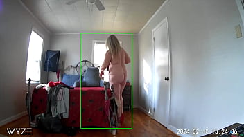 Caught On Camera: My Stepmom Unwraps Her Shopping Haul And Gets Off
