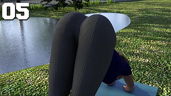 Sweat And Sway: A Curvy Coed’s Sizzling Yoga Flow