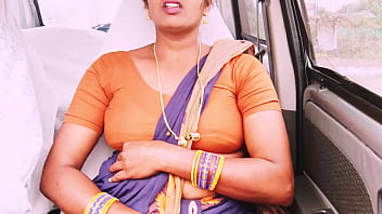 Naughty Telugu Maid Gets Steamy In The Car With Dirty Talk And A Wet Surprise.