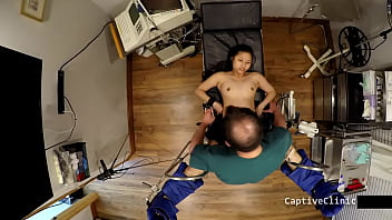 Raya Nguyen’s Naughty Mistake Leads To A Steamy First-time Filming With The Doctor Who Catches Her Breaking In—only At Bondageclinic.