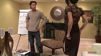 Her Curvy Brunette Boss With Those Incredible Tits Can’t Get Enough Of His Thick Cock And The Massive Load He Gives Her.