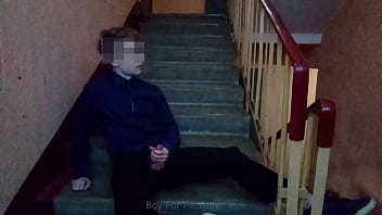 Caught Stroking Myself On The School Steps After The Final Bell