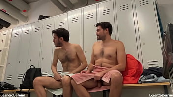 Caught In The Act: A Steamy Locker Room Encounter With An Exhibitionist Twist