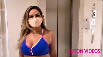 Suando Com A Delícia Da Academia, Luna Oliveira