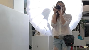 Naughty Teens Turn Up The Heat, Pulling The Camerawoman Into Their Steamy Three-way Fun