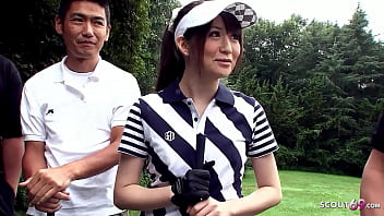Golf Lesson Turns Steamy As The Teacher And His Buddies Convince A Japanese Teen To Join Them For A Wild Group Session.